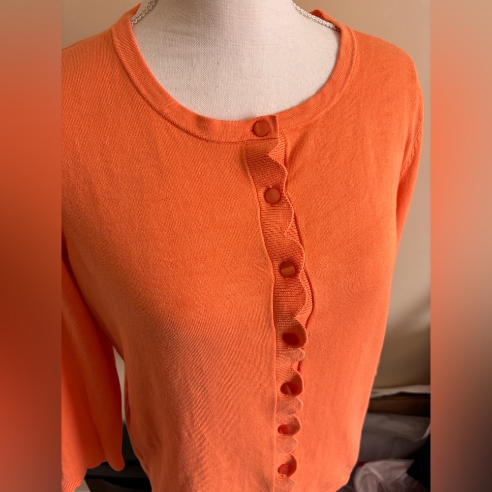 Talbots cardigan sweater women’s size large petite - Picture 4 of 6